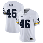 Men's #46 Brandon Mann Michigan Wolverines College Football Jersey