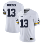 Men's #13 Caleb Anderson Michigan Wolverines College Football Jersey