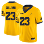 Men's #23 Cole Sullivan Michigan Wolverines College Football Jersey