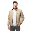 Men's Washed Cotton Casual Spring Autumn Jacket