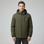 Men's Waterproof Fleece Lined Padded Winter Jacket