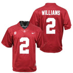Men's #2 Ryan Williams Alabama Crimson Tide College Football Jersey