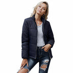 Women's Warm Casual Cotton Jacket for Autumn and Winter