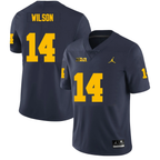 Men's #14 Roman Wilson Michigan Wolverines College Football Jersey