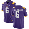 Men's #6 Winston Watkins Jr LSU Tigers College Football Jersey