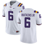 Men's #6 Winston Watkins Jr LSU Tigers College Football Jersey
