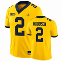 Men's #2 Charles Woodson Michigan Wolverines College Football Jersey