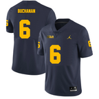 Men's #6 JJ Buchanan Michigan Wolverines College Football Jersey