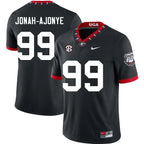 Men's #99  Joseph Jonah-Ajonye Georgia Bulldogs College  Football Jersey